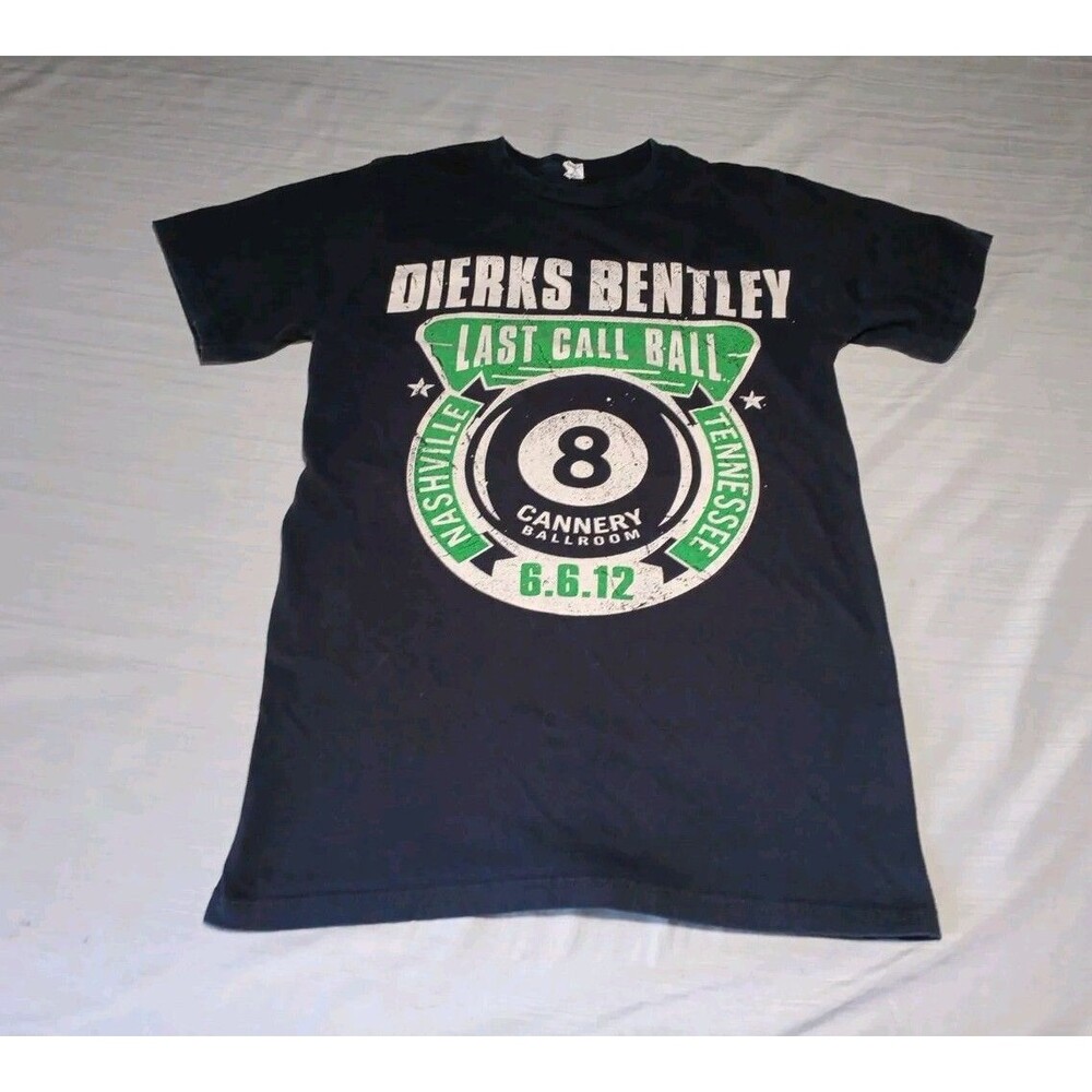 Dierks Bentley Last Call Ball 2012 Cannery Ballroom Nashville TN T Shirt Small